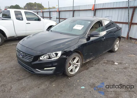 2014 Volvo S60 T5 z USA, uszkodzony, nr VIN YV1612FS5E1291344